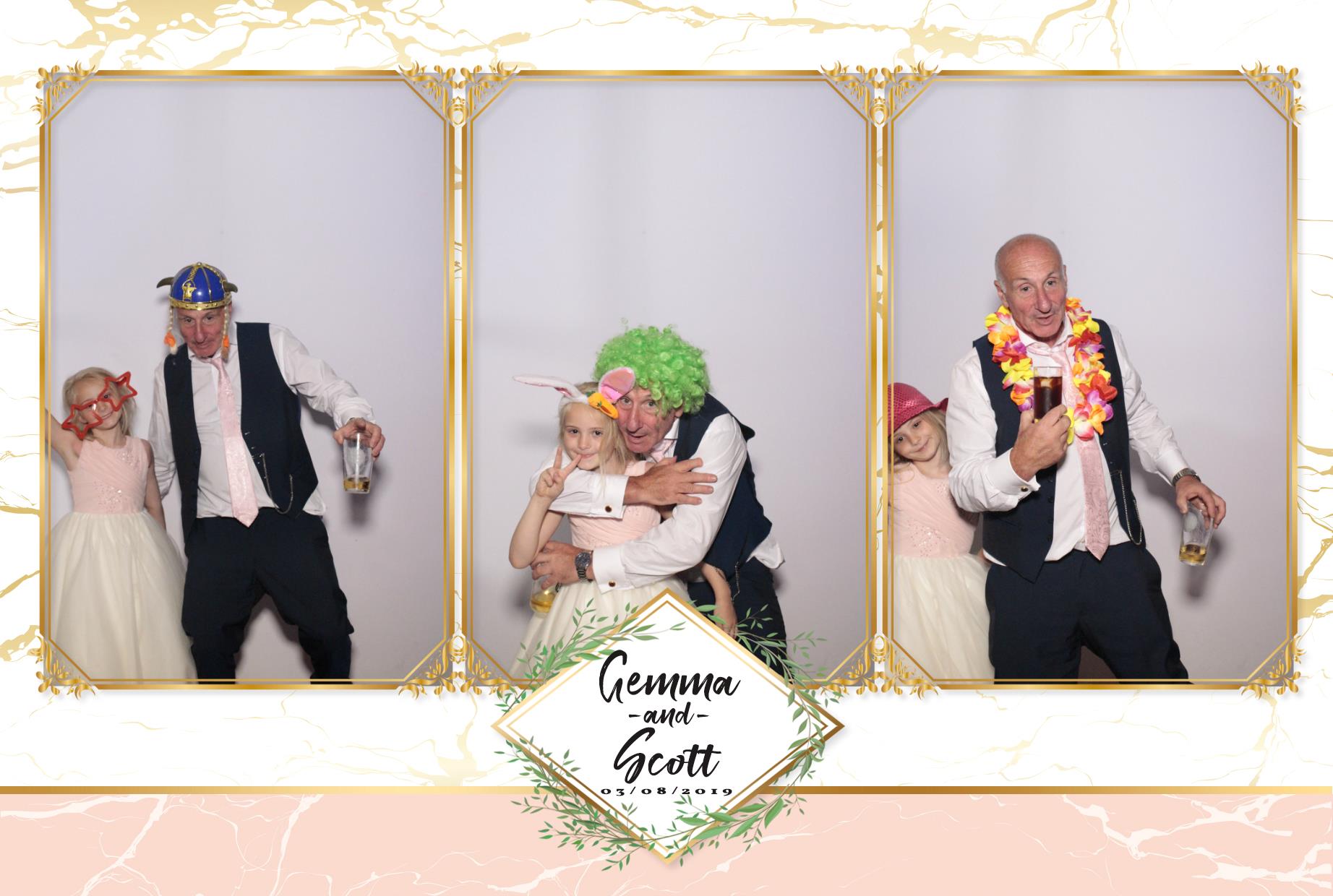 Gemma & Scott's Wedding | View more photos from the event at gallery.myphotoboothexperience.co.uk/u/MyPhotoBoothExperienceLtd/Gemma-Scotts-Wedding